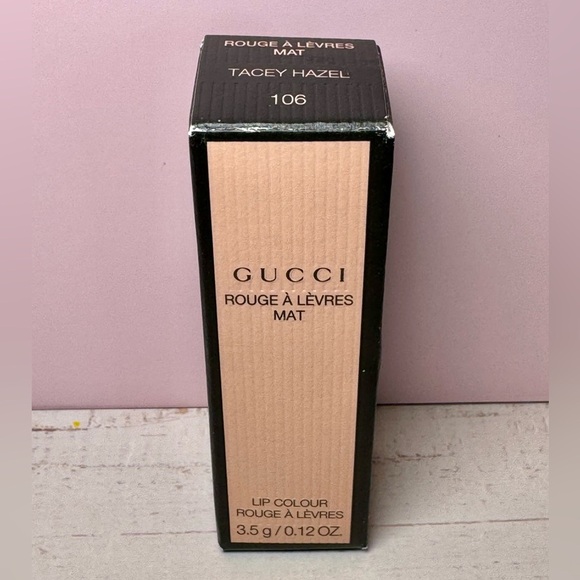 Gucci Rouge à Lèvres Lip Color (Tacey Hazel 106) NIB 3.5 g / 0.12 oz - Picture 2 of 3